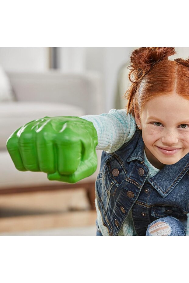 Süper Kahraman Yeşil Dev Hulk Yumrukları Orijinal Lisanslı - 5