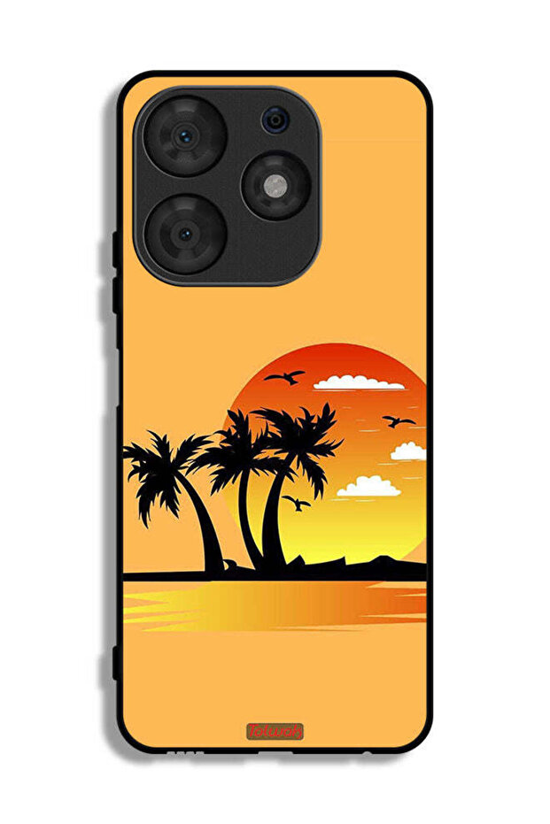 Tecno Spark 10 Pro Protective Case Cover Drawing Abstract Design