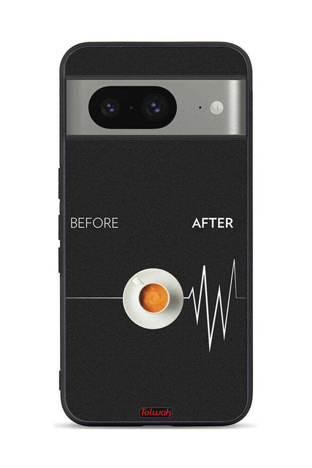 غطاء حماية لجهاز Google Pixel 8 قبل وبعد - 1