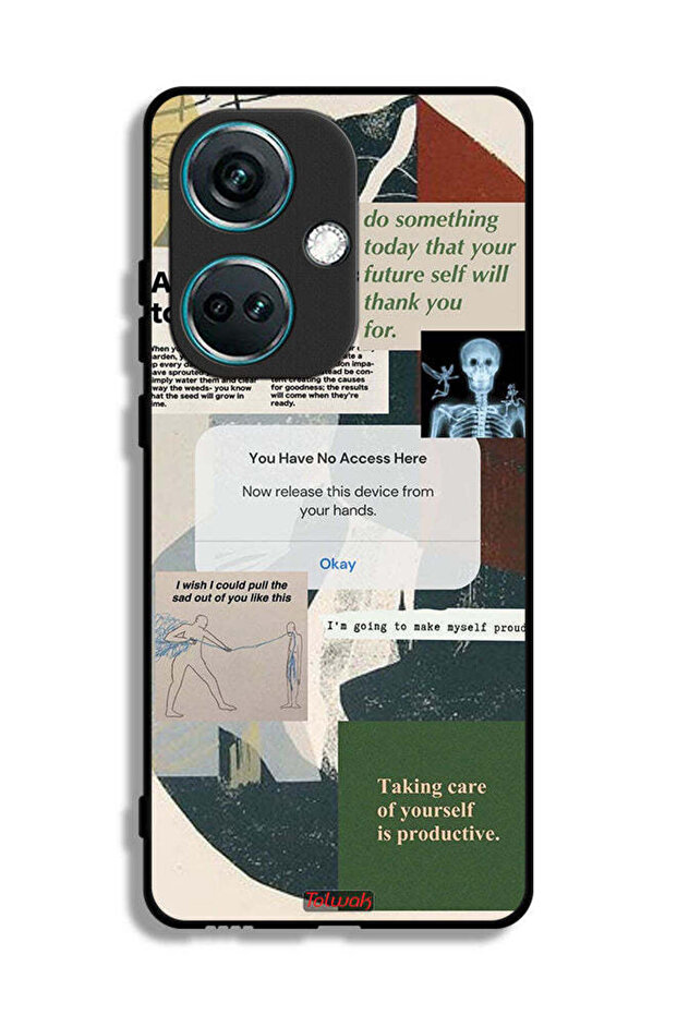 OnePlus Nord CE3 Protective Case Cover Allow Yourself To Grow