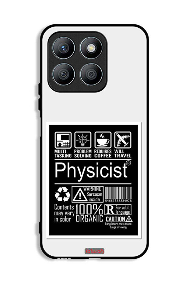 Honor X8b Protective Case Cover Physicist Sticker