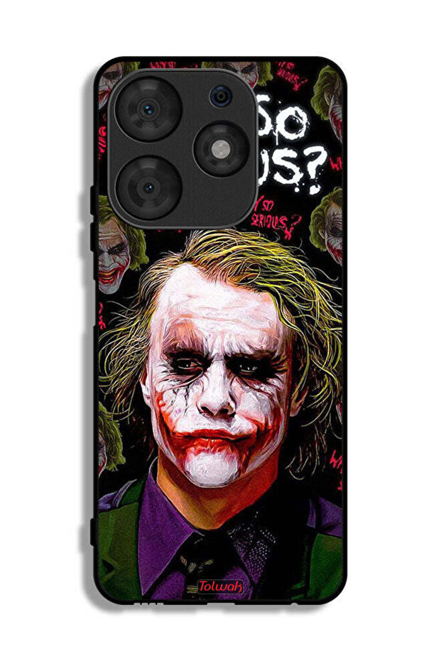 Tecno Spark 10 Pro Protective Case Cover Why So Serious