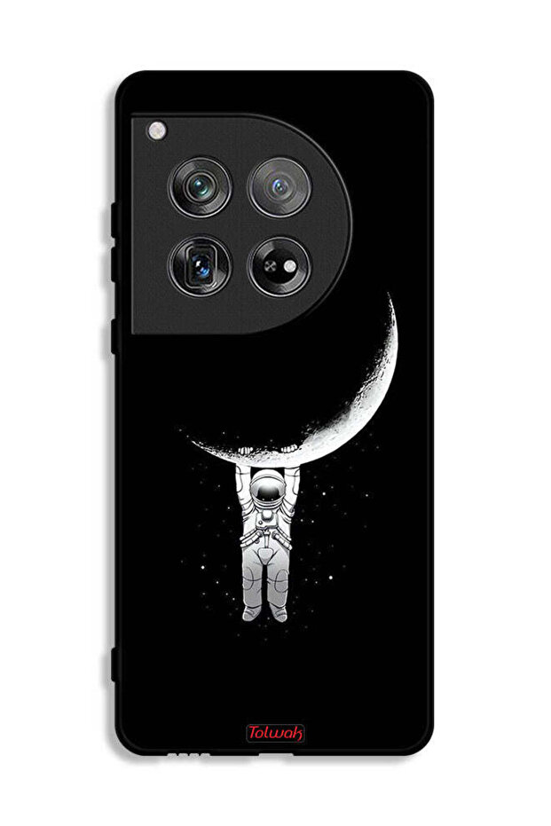 OnePlus 12 Protective Case Cover Hanging From Moon
