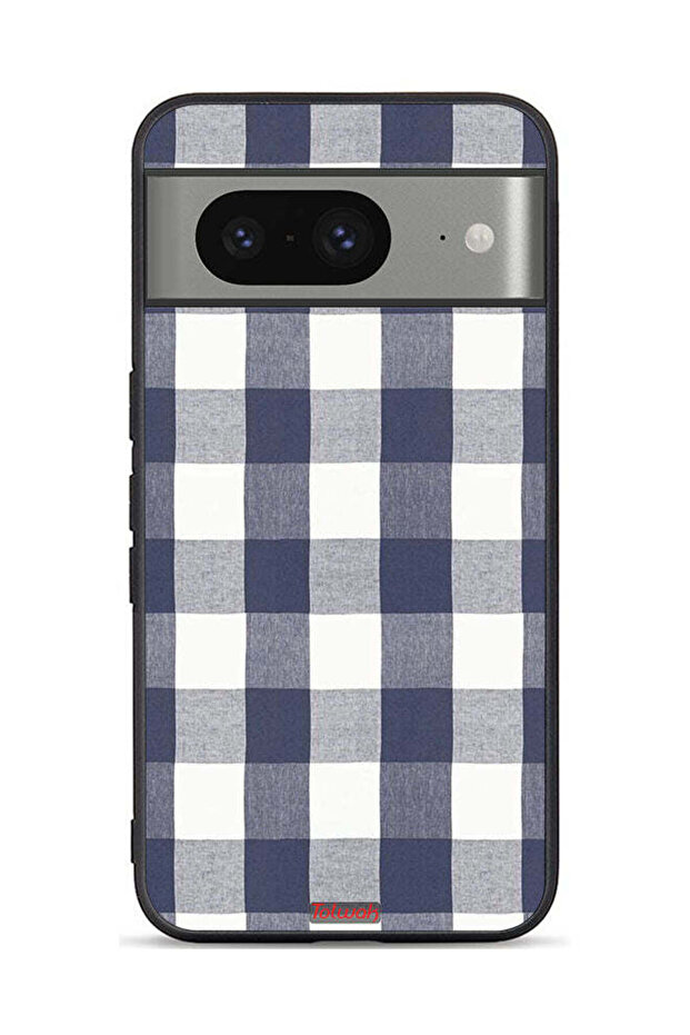 غطاء حماية من القماش بنمط هندسي لهاتف Google Pixel 8 - 1