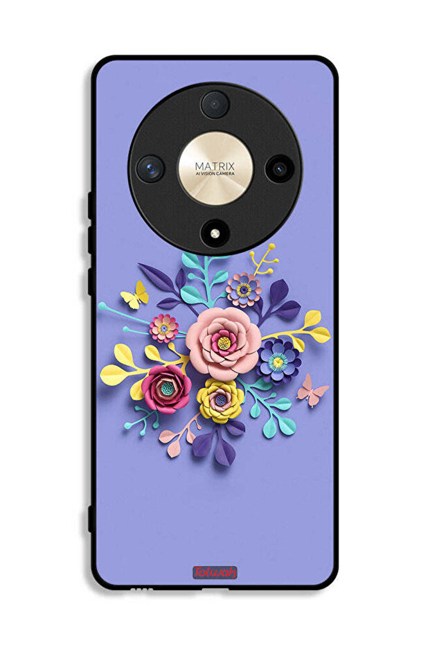 Honor X9b Protective Case Cover Flowers Art