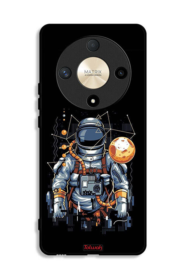 Honor X9b Protective Case Cover Astronaut Abstract Art