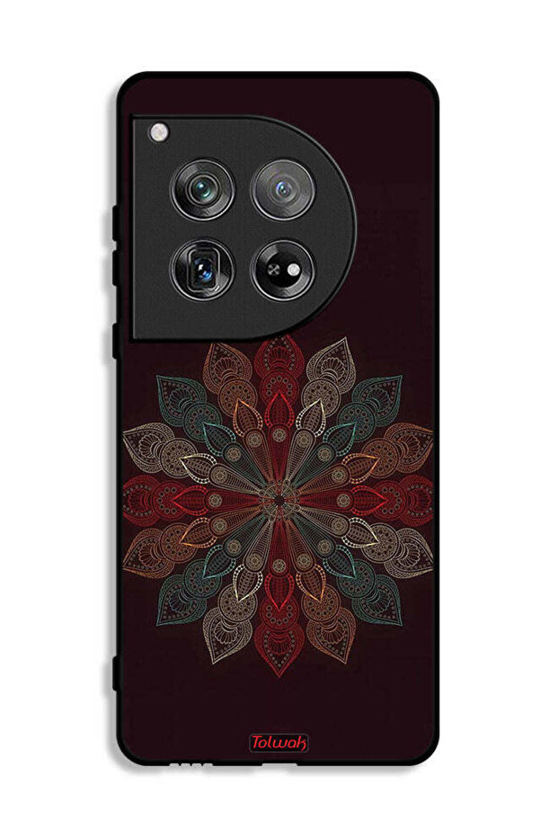 OnePlus 12 Protective Case Cover Mandala Flower Art