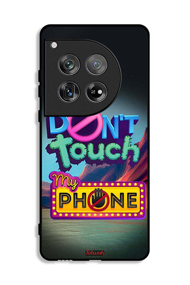 OnePlus 12 Protective Case Cover Do Not Touch My Phone