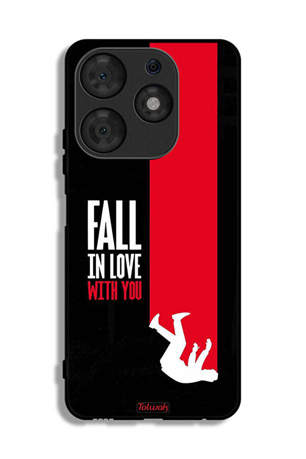 Tecno Spark 10 Pro Protective Case Cover Fall In Love With You