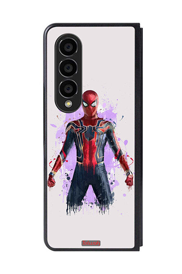Samsung Galaxy Z Fold 4 Protective Case Cover Iron Spider Artwork