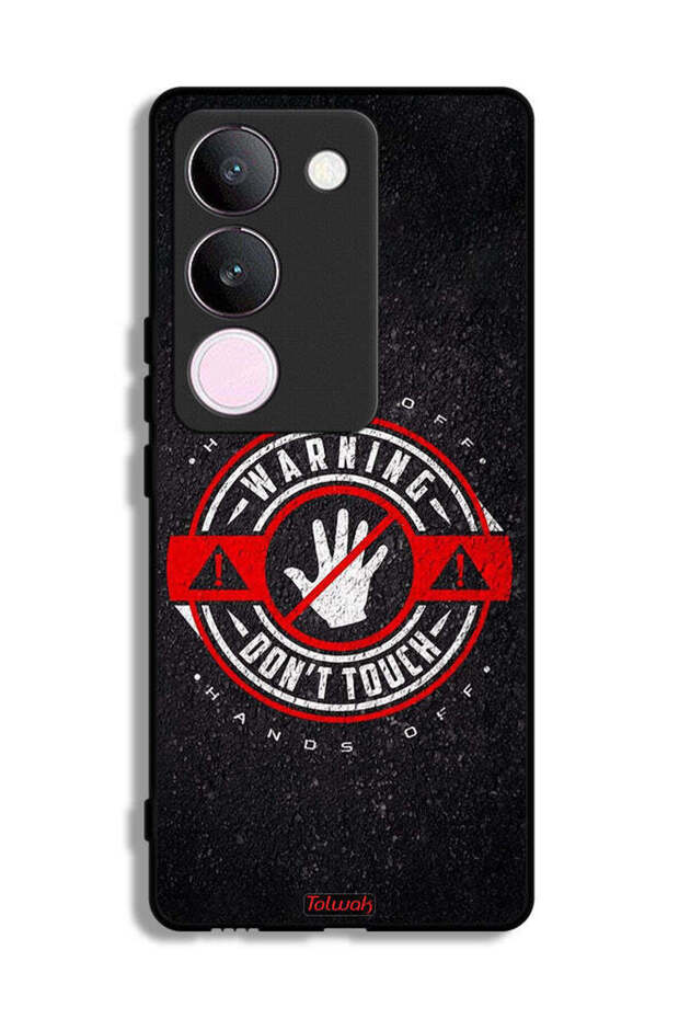 vivo S17 Protective Case Cover Warning Do Not Touch