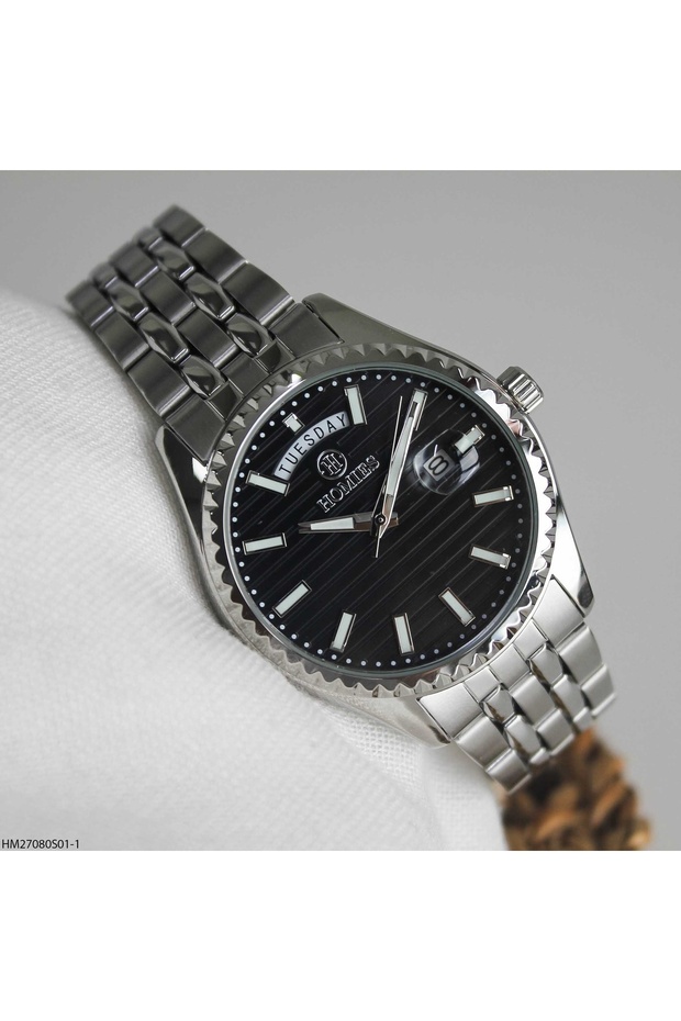 Hm27080S01-1 Men's Wrist Watch with Steel Band