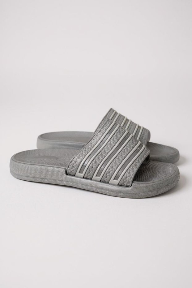 Alb 10230 Striped Model Daily Men's Beach Pool Garden Summer Street Slippers