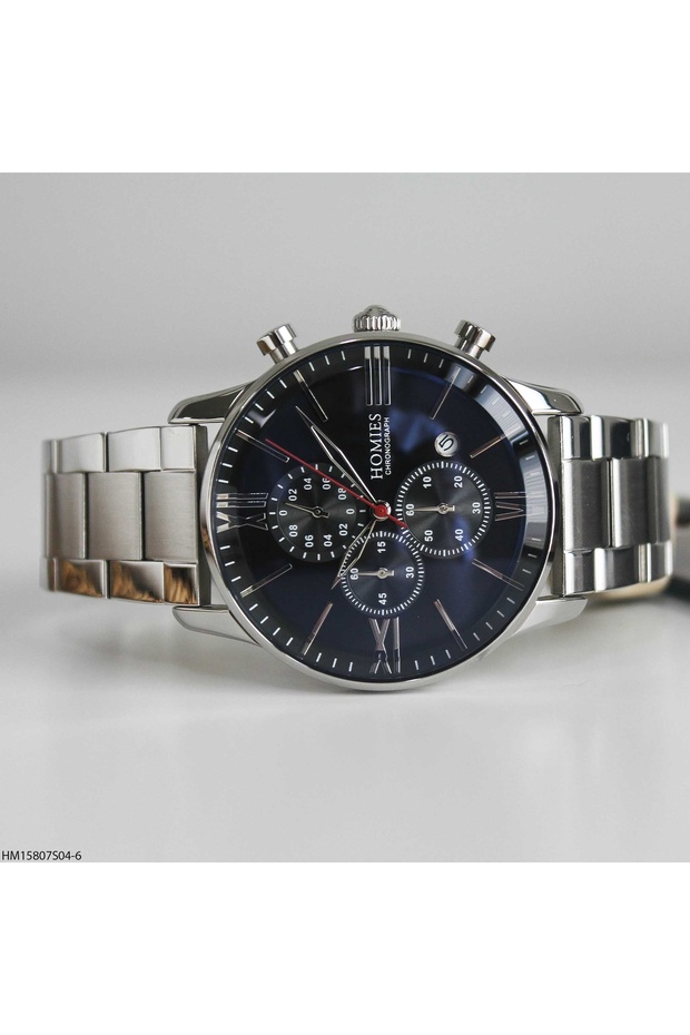 Hm15807S04-6 Men's Wrist Watch with Steel Band