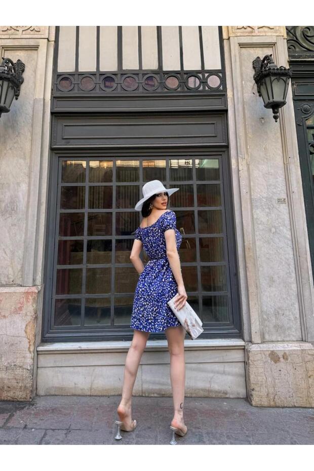 Madonna Yaka Elbise - 2