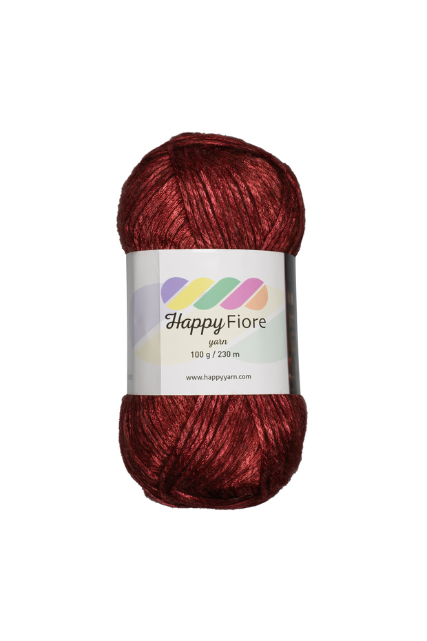 Kürkçü Han Happy Fiore Parlak Örgü İpi 100g 230m - Yünlü El Örgü İpliği