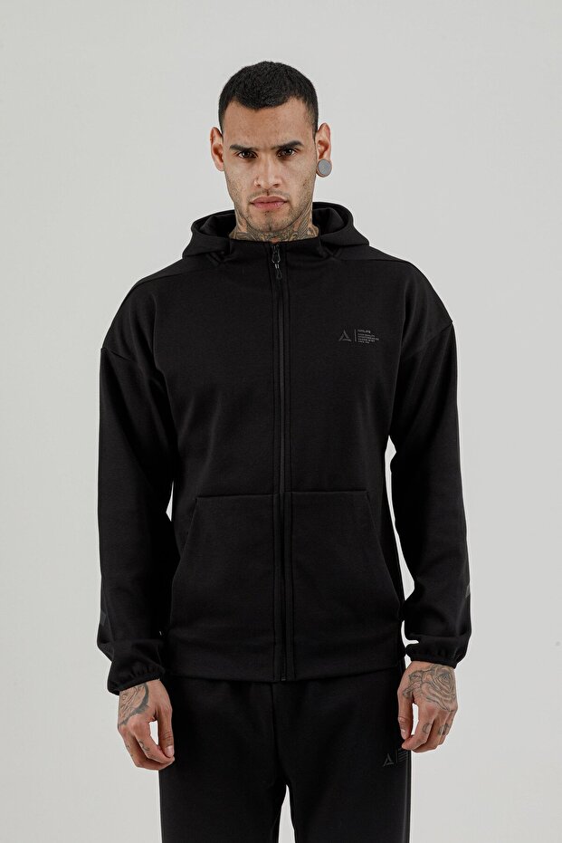 Air Life Full Length Zippered Men's Hooded Sw 180010