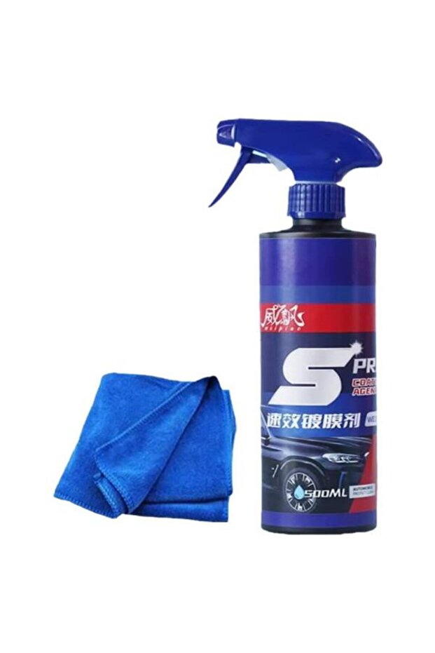 Car Coating Agent Nano Hand Spray Crystal Car Paint Waxing Glazing Crystal Liquid Spray 500ml