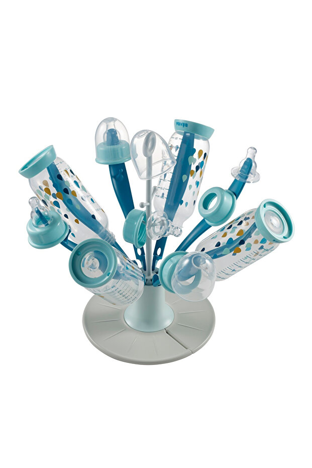 Uscator pliabil bieroane Floare Blue - 4