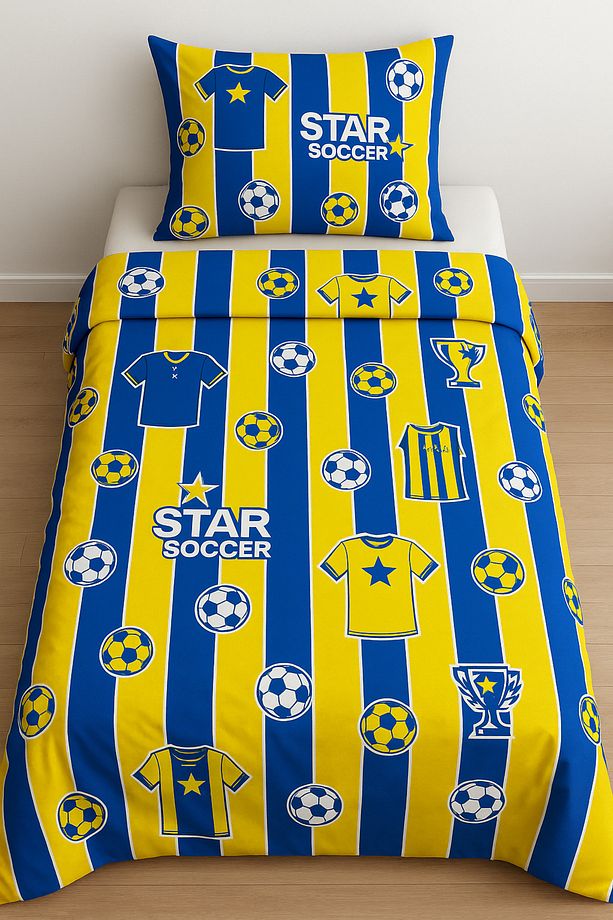 taraftar nevresim seti fenerbahçe tek kişilik günlük kullanıma uygun - 5