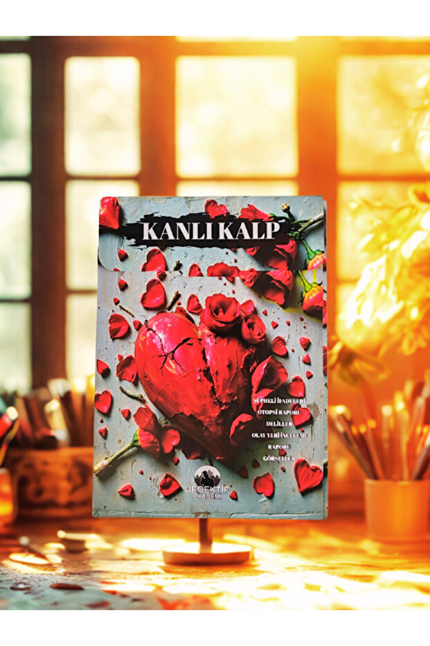 Detective Box Game Bloody Heart Killer Find Solve the Story Policeman Fun Mysterious Immersive