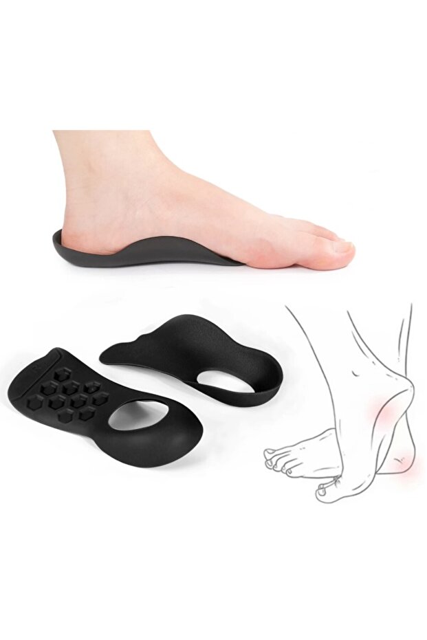 HVT Esnek Düz Taban Düzeltici Topuk Yastığı - 4