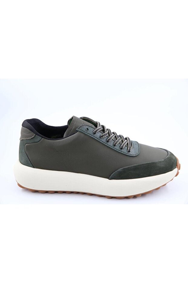 21257 Genuine Leather Khaki Men's Casual Shoes