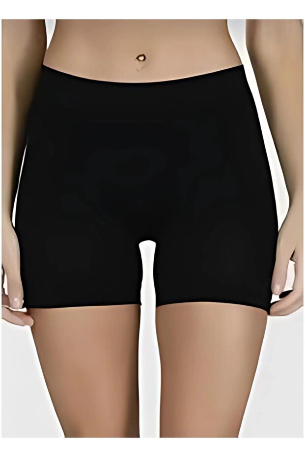Under Skirt Recovery Mid-Waist 3-Dimensional Stretch Comfortable Soft Texture Shorts Panties