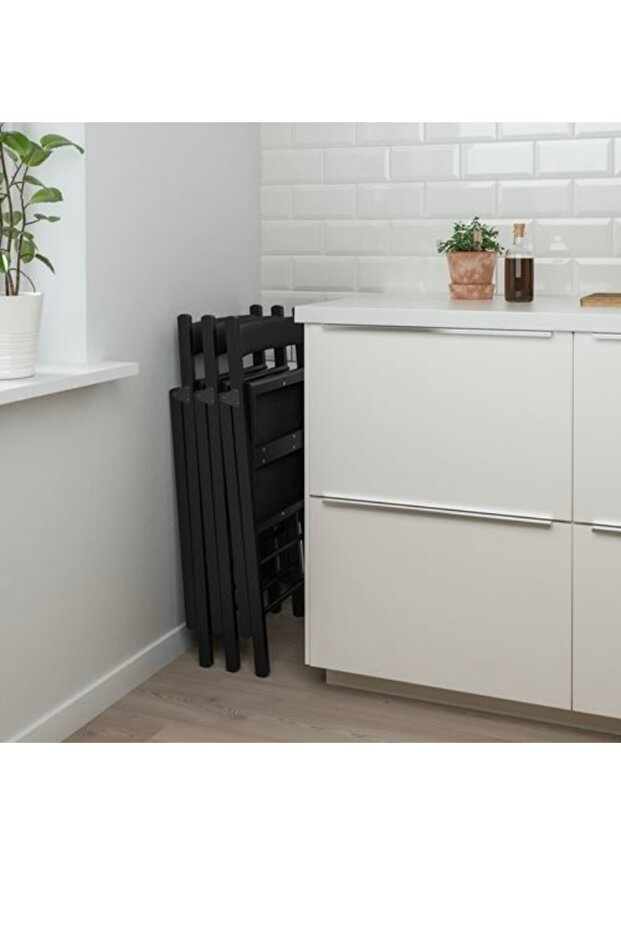 Frösvi Katlanır sandalye siyah - 4