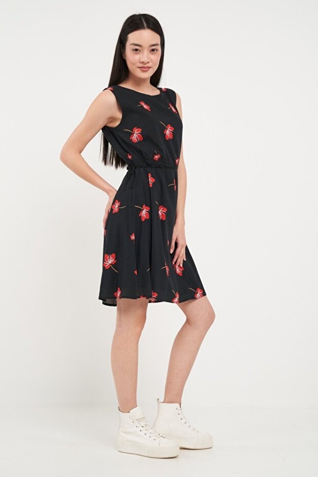Rochie dama cu imprimeu floral - 4