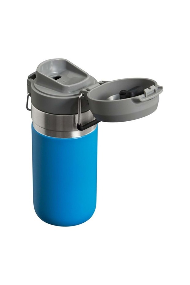 Go Quick Flip Water Bottle 0.47L Termos Kupa Bardak Matara MAVİ - 3