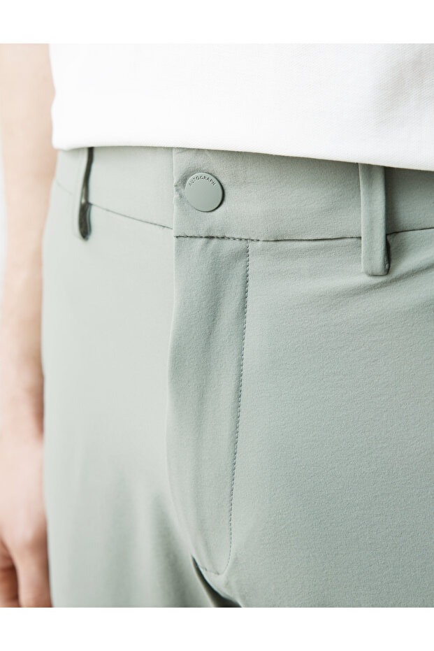 Slim Fit Chino Pantolon - 6