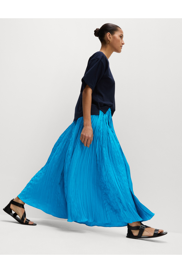 Pileli Maxi Etek - 4