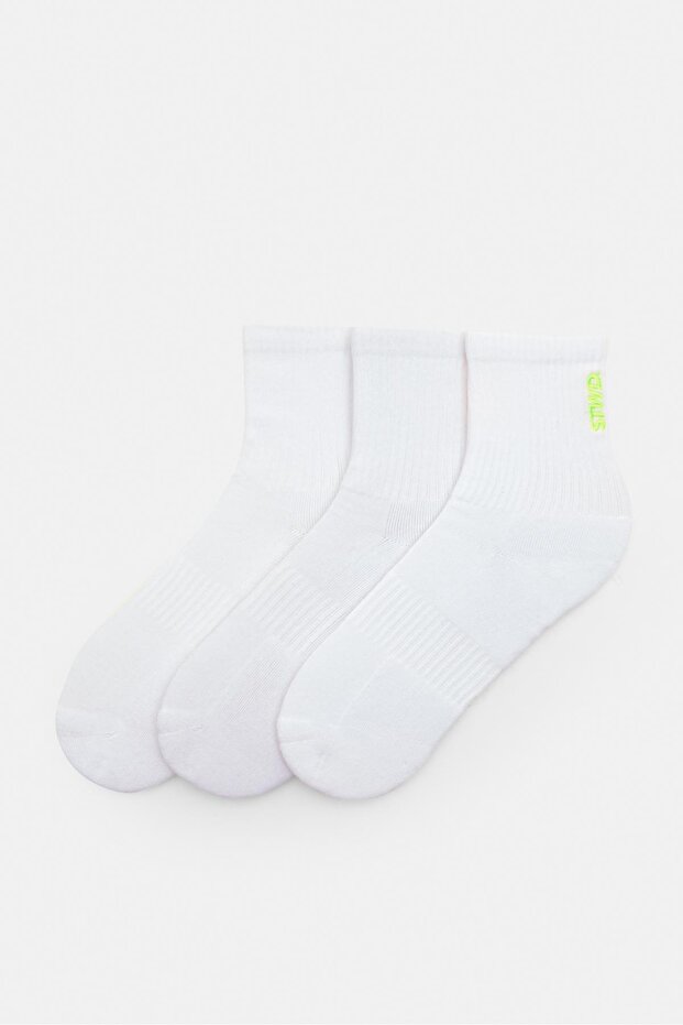 STWD Fosforlu 3'lü Çorap - 1