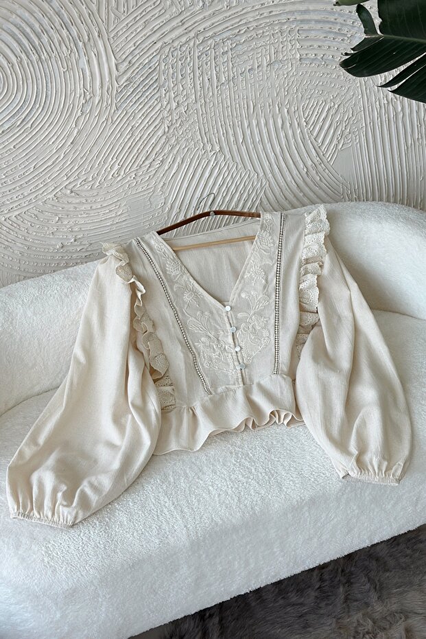 Miranda Bej Bluz - 4