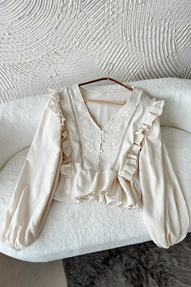 Miranda Bej Bluz - 1