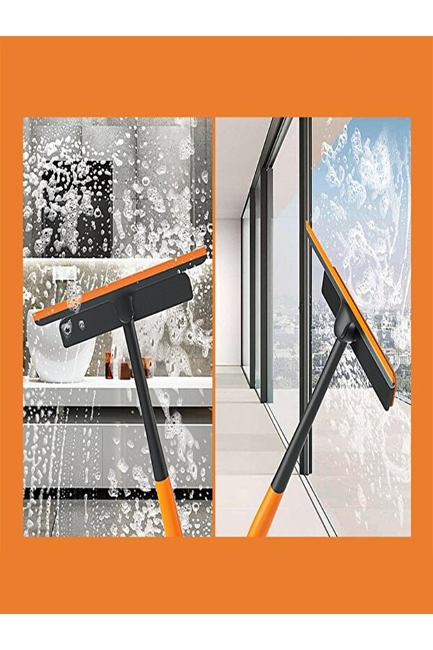 360 Window Cleaner Set of 3 – Mop and Squeegee, Practical Cleaning Tool