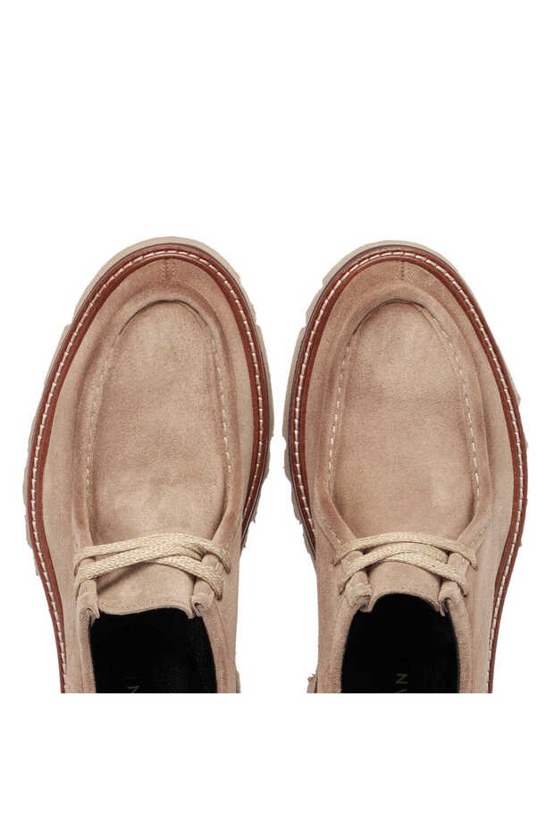 Vizon Hakiki Süet Deri Erkek Casual Ayakkabı - E24S1AY56978-A02 - 5