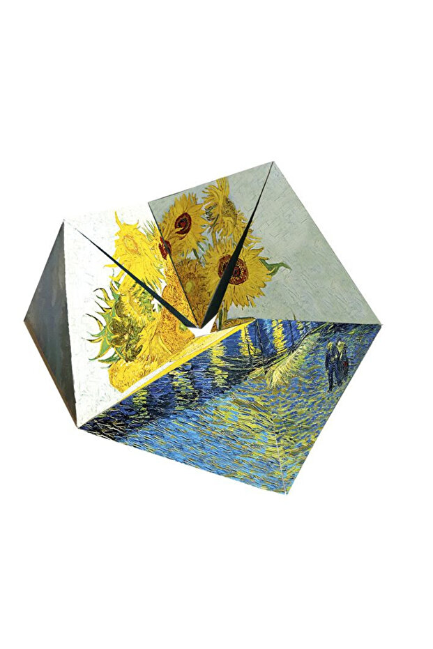 Van Gogh design folding game - 3