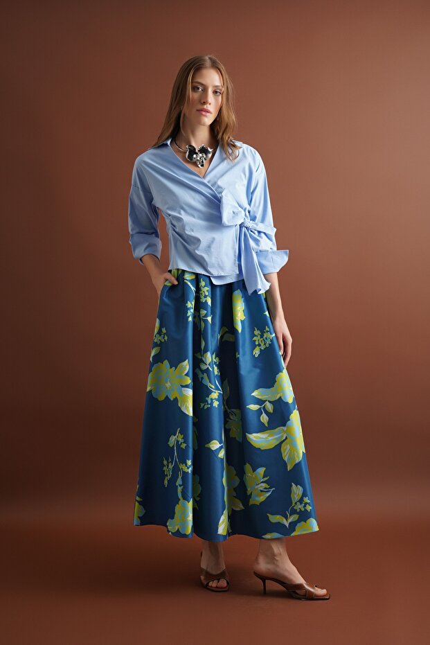 DESENLİ İTHAL ETEK - 2