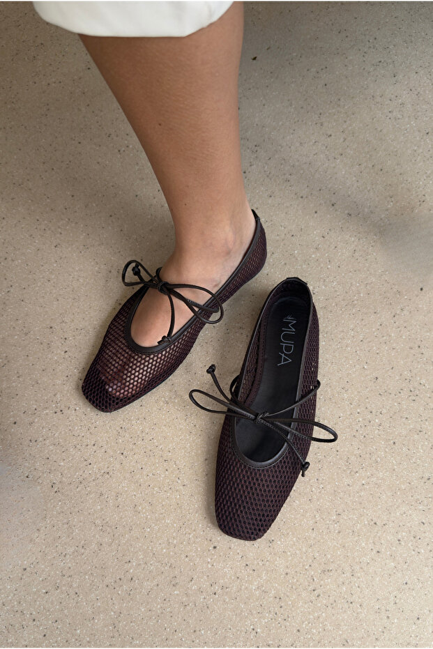 Women's Ballerinas Bitter Brown