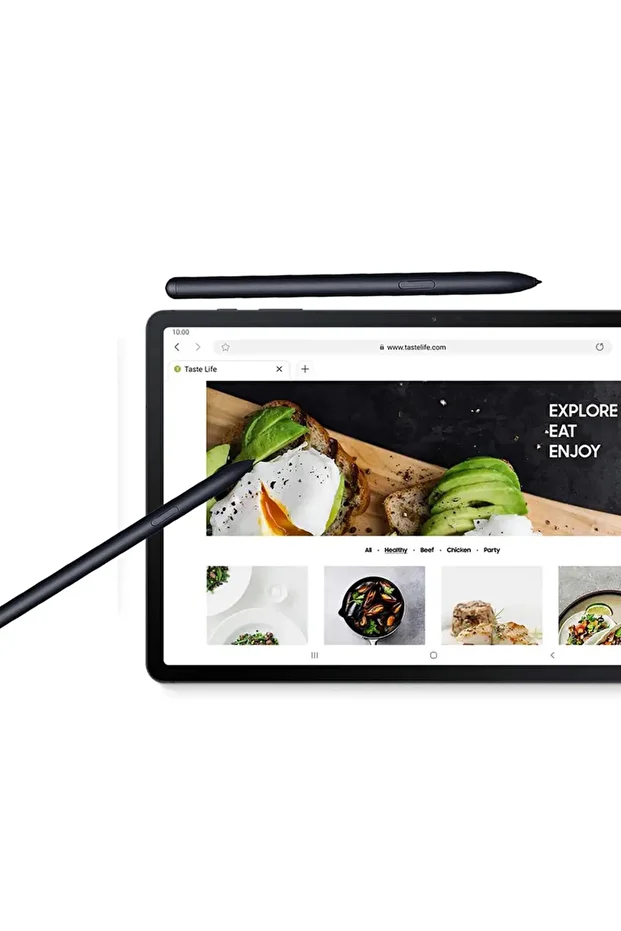 Samsung Galaxy Tab S7 Fe S7 Plus S8 Plus S7 S8 İle Uyumlu Spen Stylus Tablet Kalemi Yedek Uç Seti - 6