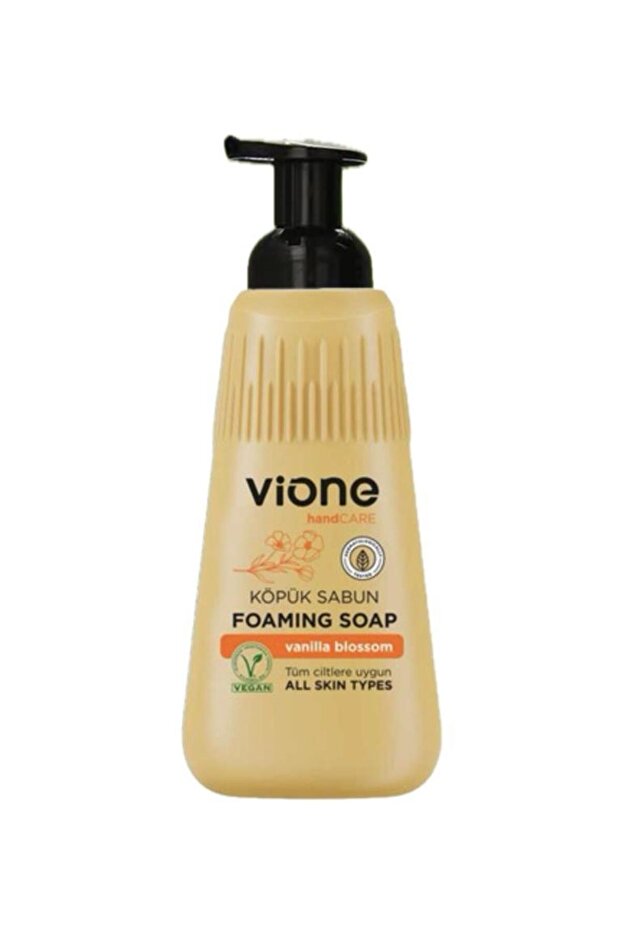 Foam Hand and Face Soap Handcare Vanilla Flower Extract 500 ml - Vegan and Dermatological