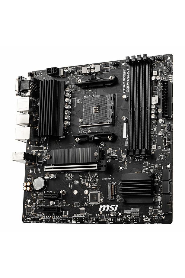 B550M Pro-VDH DDR4 (4400MHz)OC M.2 VGA/HDMI/DP PCIe 4.0 AM4 mATX Anakart - 3