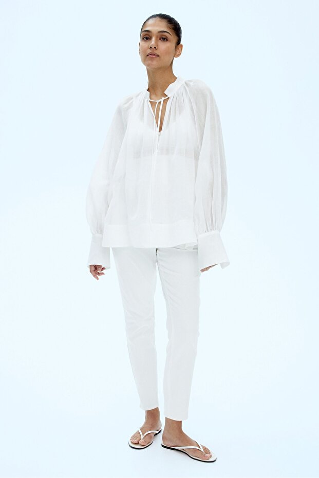 MAMA Slim Ankle Jeans - 2