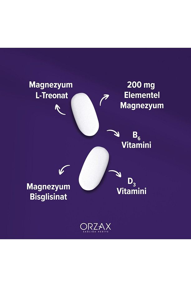 ExtraMag ThreoG (L-Treonat - Bisglisinat) Magnezyum Complex 60 Tablet + Hap Kutusu Hediye - 3