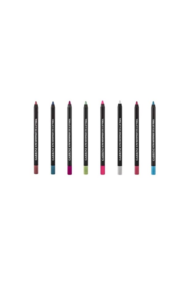 8-Piece Ultra Waterproof Eye & Lip Pencil Collection