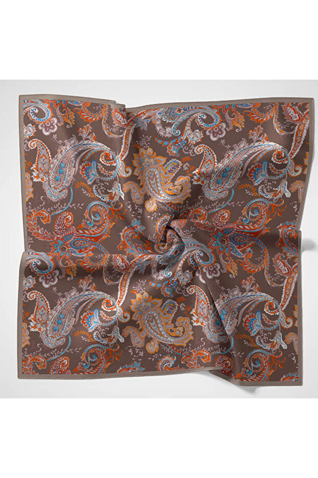 Eșarfă cu model natural - 1