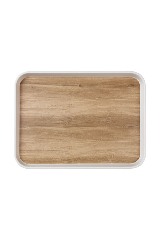 صينية تقديم مستطيلة من الميلامين بتصميم أنيق - 1