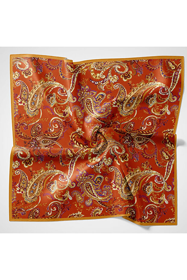 Eșarfă cu model natural - 1